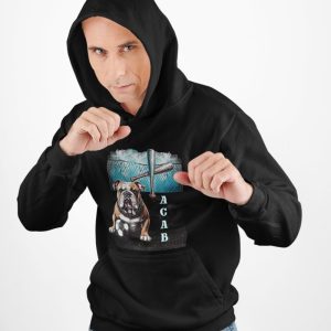 Bulldog Resistance – ACAB Print hoodie