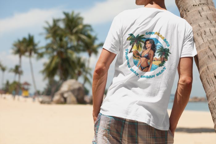 ACAB Copacabana Sunset T-Shirt – Casual Football Wear - Afbeelding 4