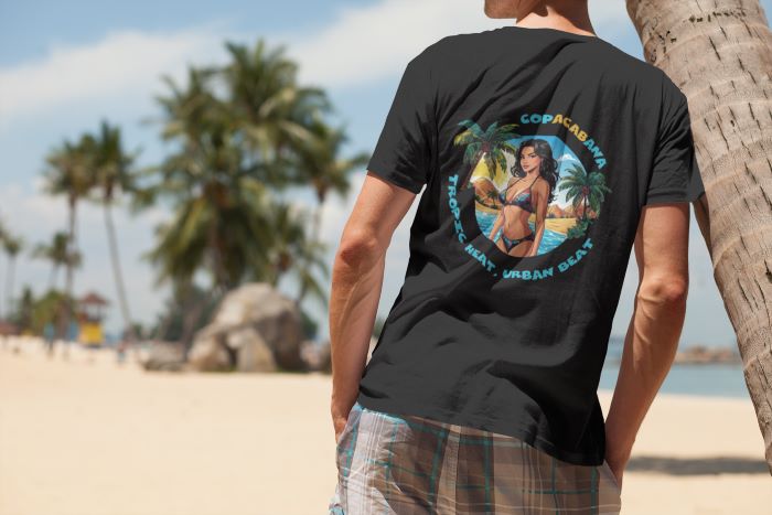 ACAB Copacabana Sunset T-Shirt – Casual Football Wear - Afbeelding 2