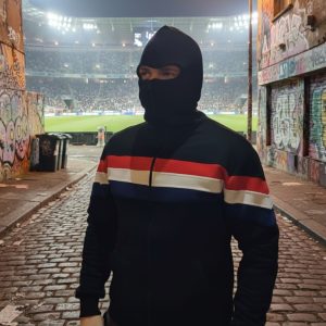 Fullface Ninja Hoodie - Uniek Nederlands Design - Full Zip