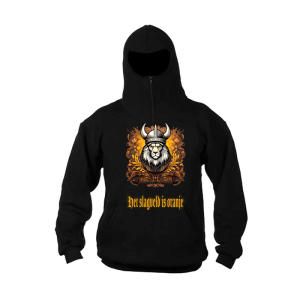 Hooligans Oranje Lion Ninja Hoodie – Casual Football Wear