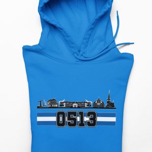 Heerenveen hoodie in verschillende kleuren met supporters design.