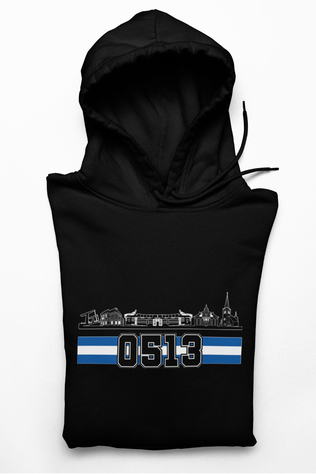 Heerenveen hoodie in verschillende kleuren met supporters design.