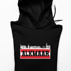 Alkmaar Heavy Blend Voetbal Supporters Hoodie – unisex hoodie voor echte fan