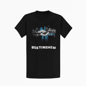 T-shirt met skyline print van Doetinchem