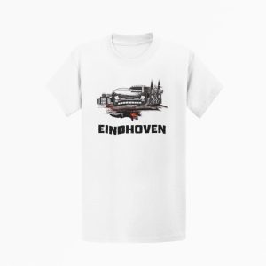 T-shirt met skyline print van Eindhoven
