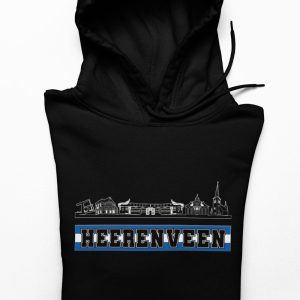 Heerenveen hoodie in verschillende kleuren met supporters design.