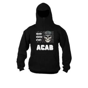 Never Ending Story ACAB Ninja Hoodie – Casual Football Wear