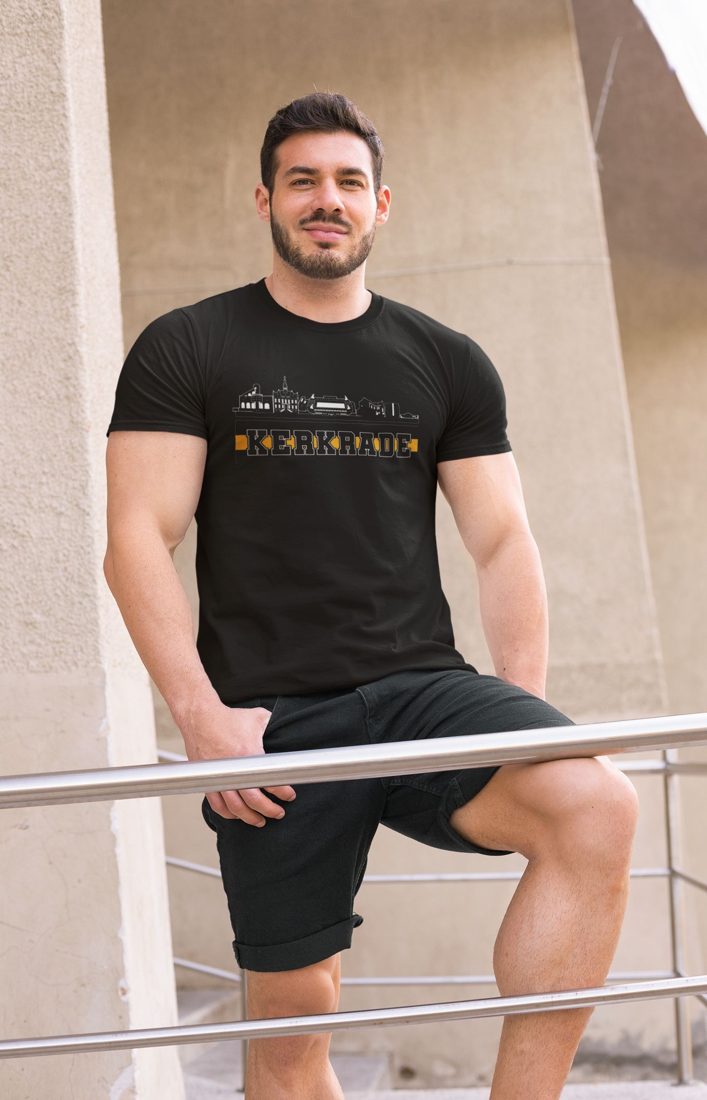 Kerkrade T-shirt met Skyline – Voor Echte Fans & Kerkradenaren