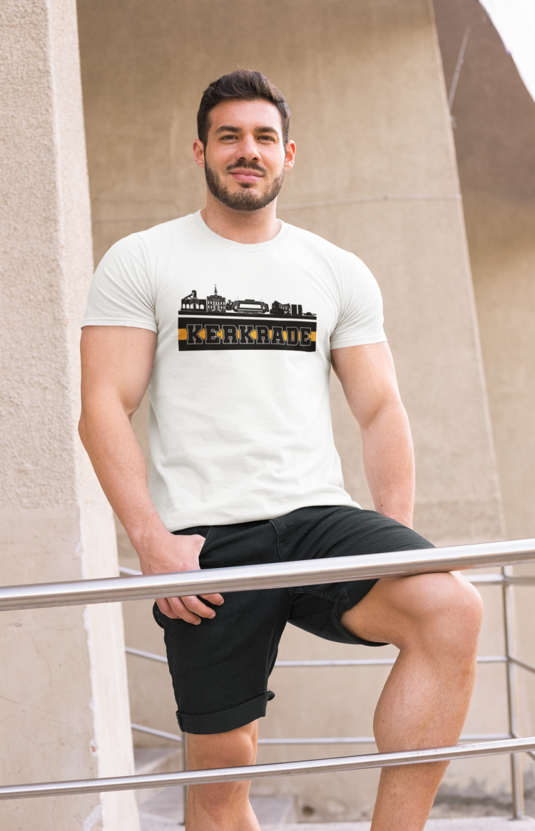 Kerkrade T-shirt met Skyline – Voor Echte Fans & Kerkradenaren