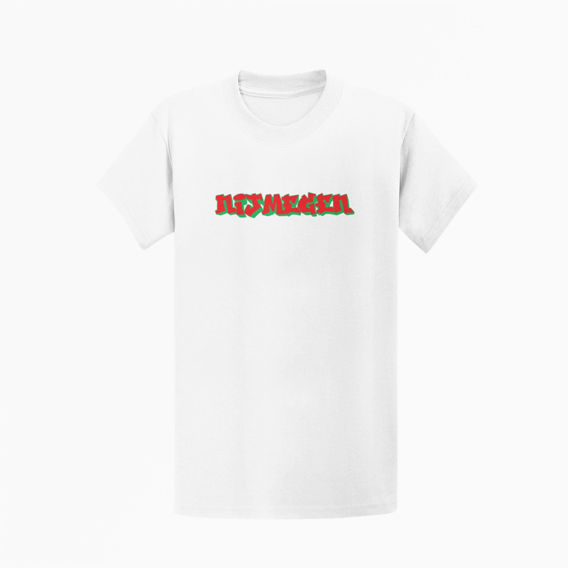 T-shirt Nijmegen Graffiti Style Unisex – Verkrijgbaar in meerdere kleuren - Afbeelding 2