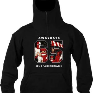Awaydays 1965 – Ninja Fullface Hoodie - Voetbalcultuur Design - Enschede Supporterskleding