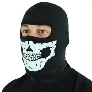 Balaclava Skull Zwart – Voetbal Ultras Bivakmuts