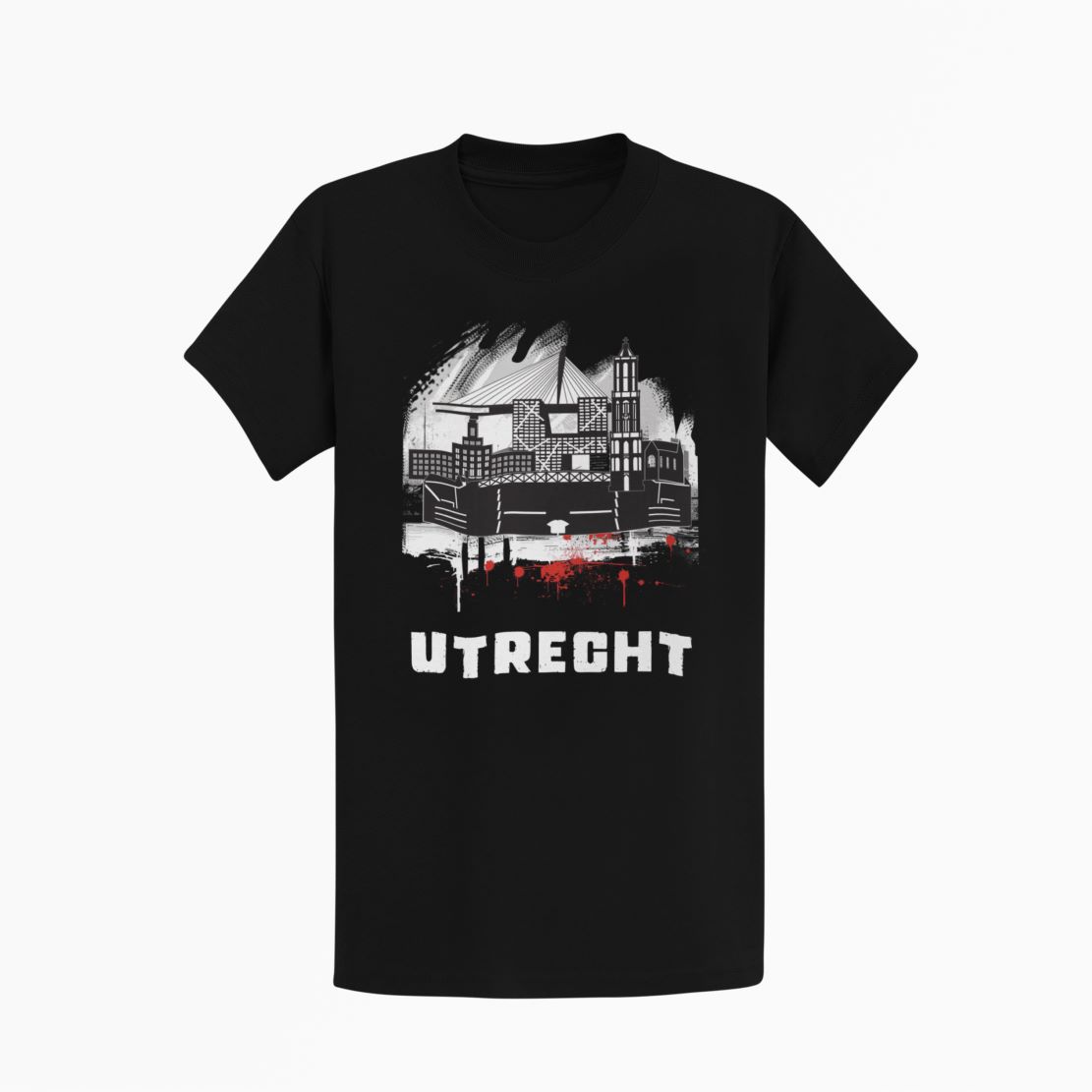 Utrecht Skyline T-shirt – Stadsdesign - Afbeelding 3