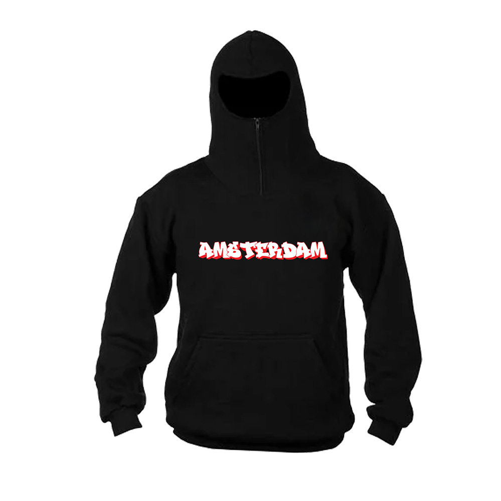 Amsterdam Graffiti Ninja Hoodie – Casual Football Wear