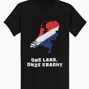 Ons Land Onze Kracht T-Shirt – Casual Football Wear