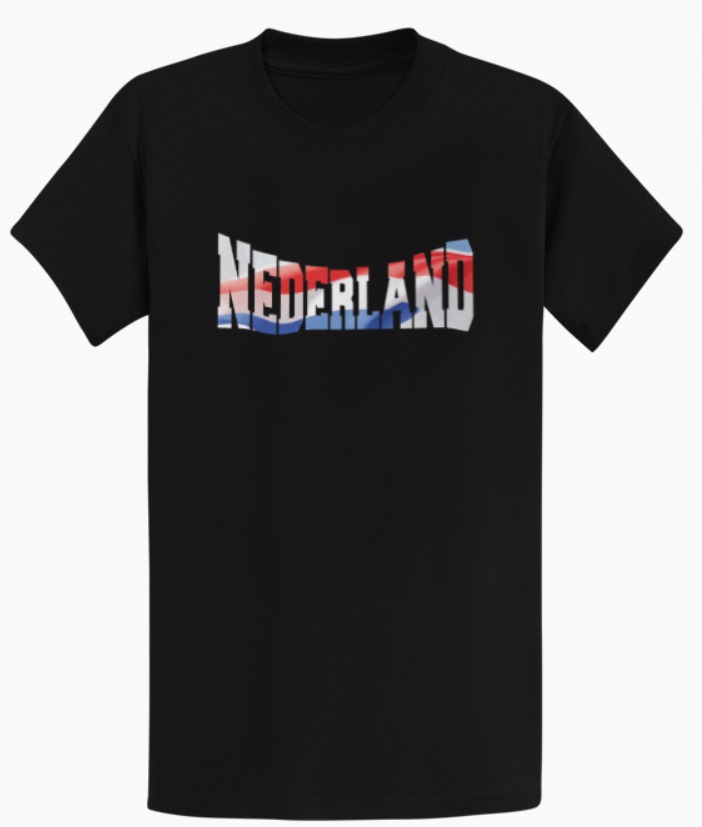 Nederland Flag Block T-Shirt – Casuals Football Streetwear