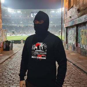 Rotterdam Skyline Ninja Hoodie – Casual Football Wear