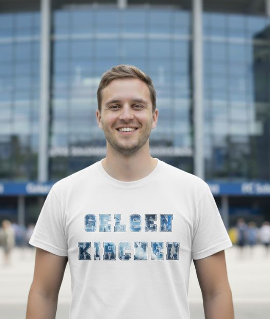 GELSENKIRCHEN T-Shirt – Trots uit het Ruhrgebied - Afbeelding 2
