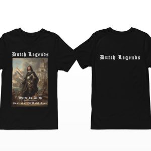 Witte de With Dutch Legends T-Shirt – Casual Football Wear
