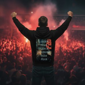Ultras Louder Than Silence Hoodie ā Casual Football Wear