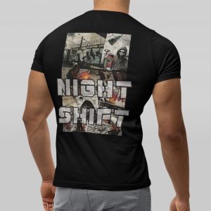 Night Shift H-Shield T-Shirt – Ultras Casual Football Wear