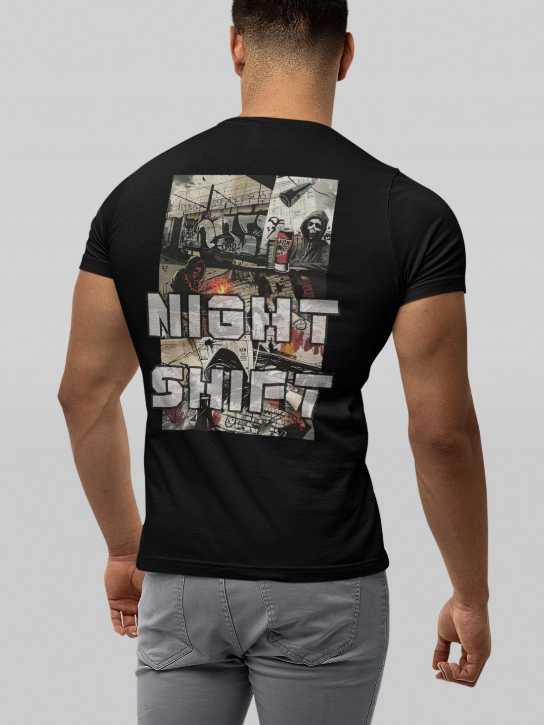 Night Shift H-Shield T-Shirt – Ultras Casual Football Wear
