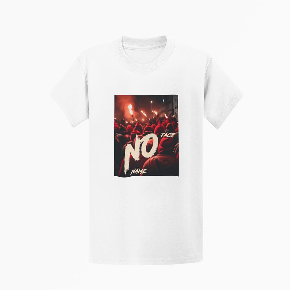 No Face No Name T-Shirt – Ultras Casual Football Wear