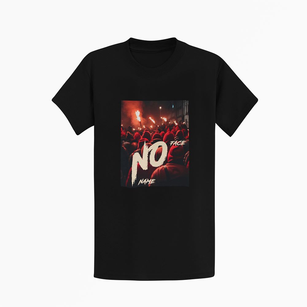 No Face No Name T-Shirt – Ultras Casual Football Wear - Afbeelding 5
