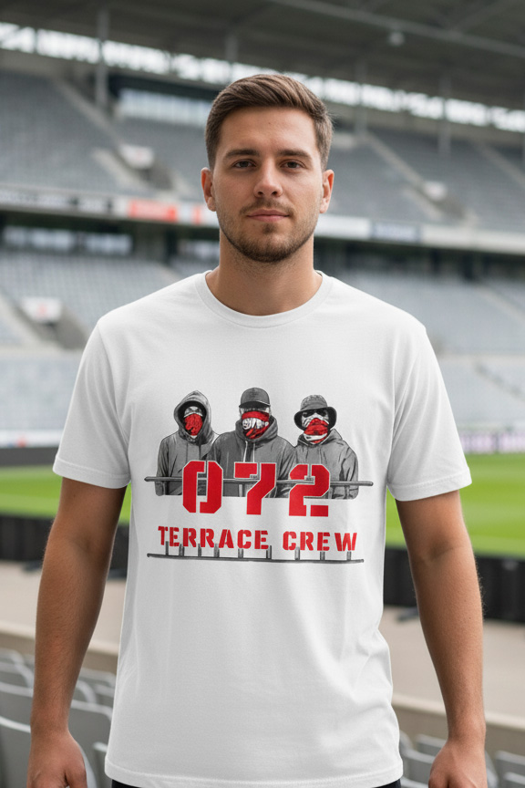 072 Terrace Crew T-Shirt – Alkmaar Supporters Style - Afbeelding 2