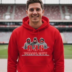 036 Terrace Crew hoodie met supporter design – Supporterskantine.nl