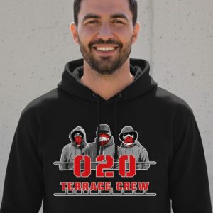 020 Terrace Crew hoodie met supporter design – Supporterskantine.nl