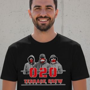 020 Terrace Crew T-shirt met supporter design