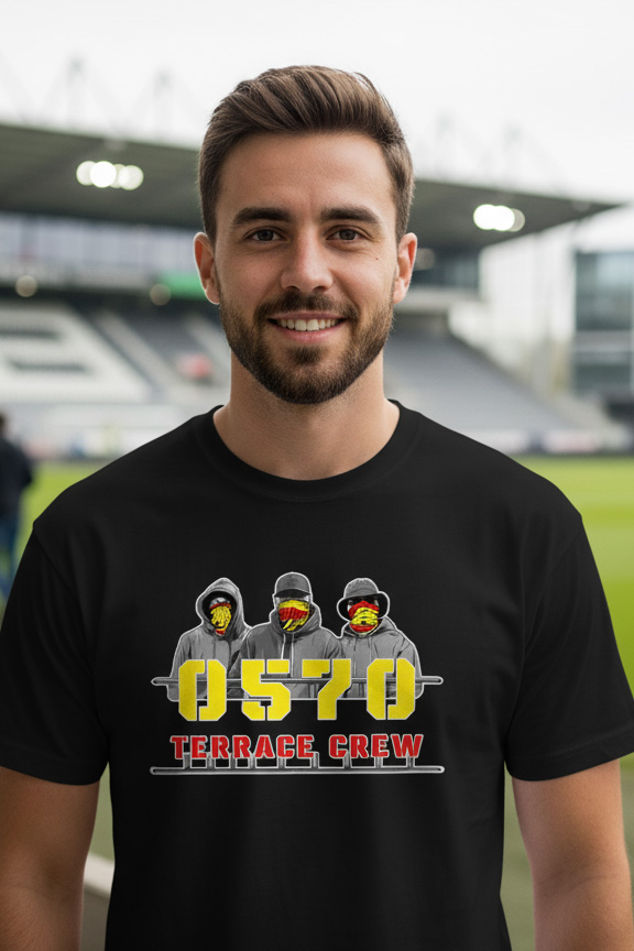 0570 Terrace Crew T-shirt met supporter design – Supporterskantine.nl