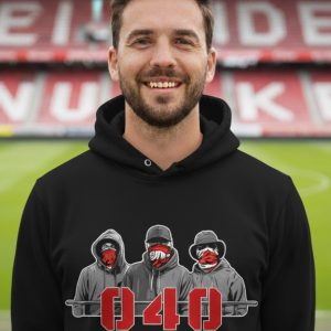 040 Terrace Crew hoodie met supporter design – Supporterskantine.nl