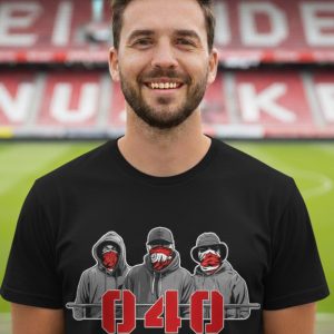 040 Terrace Crew T-shirt met supporter design – Supporterskantine.nl