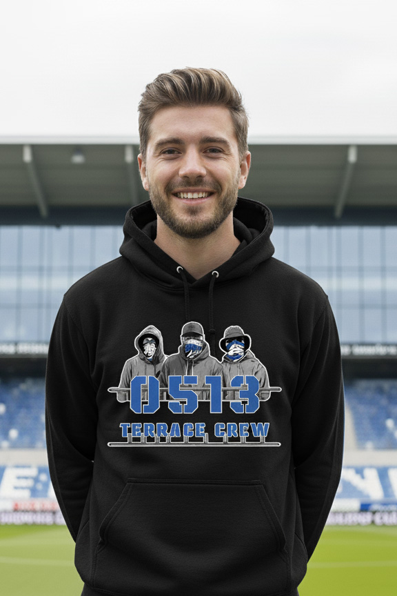 0513 TERRACE CREW Hoodie – Heerenveen Supporters Style - Afbeelding 3
