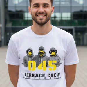 045 Terrace Crew T-shirt met supporter design – Supporterskantine.nl