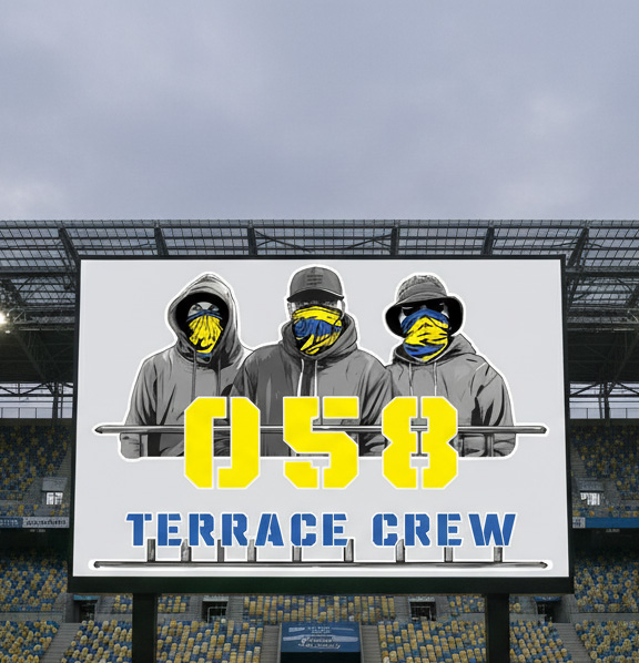 058 Terrace Crew hoodie met supporter design – Supporterskantine.nl