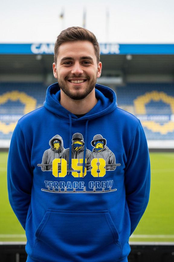 058 Terrace Crew hoodie met supporter design – Supporterskantine.nl