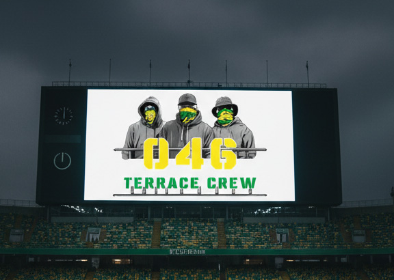 046 Terrace Crew hoodie met supporter design – Supporterskantine.nl