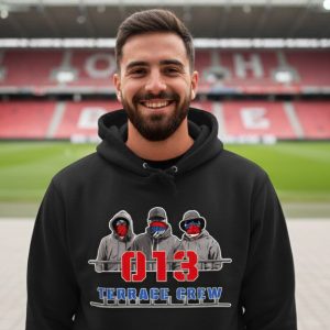 013 Terrace Crew hoodie met supporter design – Supporterskantine.nl