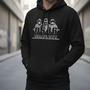 0546 Terrace Crew hoodie met supporter design – Supporterskantine.nl