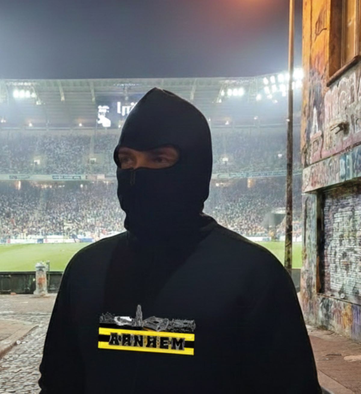 Arnhem Ninja Fullface Hoodie – Supporters & Ultras Editie