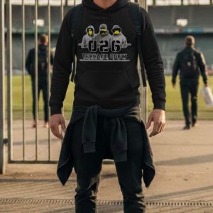026 Terrace Crew Arnhem hoodie zwart vintage donkerblauw football casual