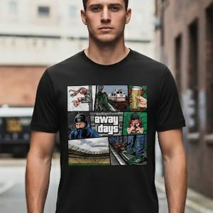 Away Days T-Shirt – Ultras Comic Art Edition