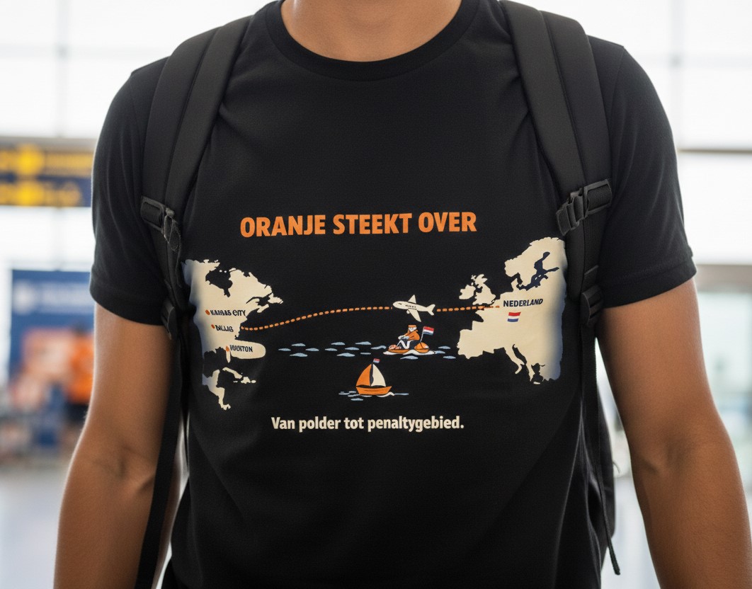 wk oranje tshirt