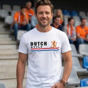 Dutch Style Lion T-Shirt – Casual Football Wear