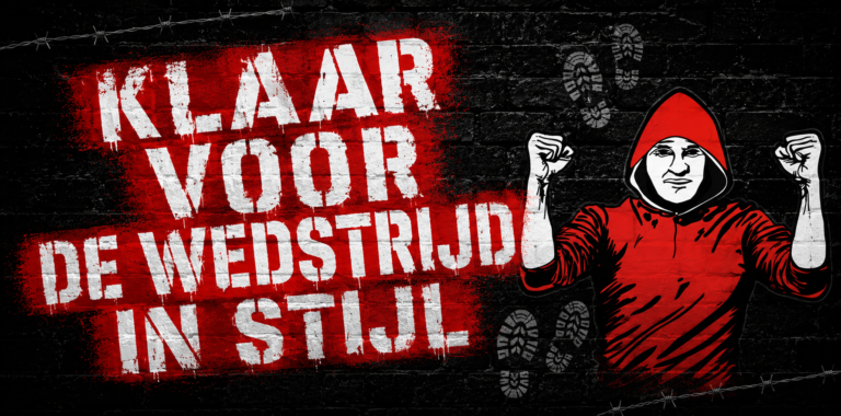 klaar voor de wedstrijd