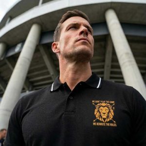 We Don't Play The Game Poloshirt – Lion Casual Football Wear